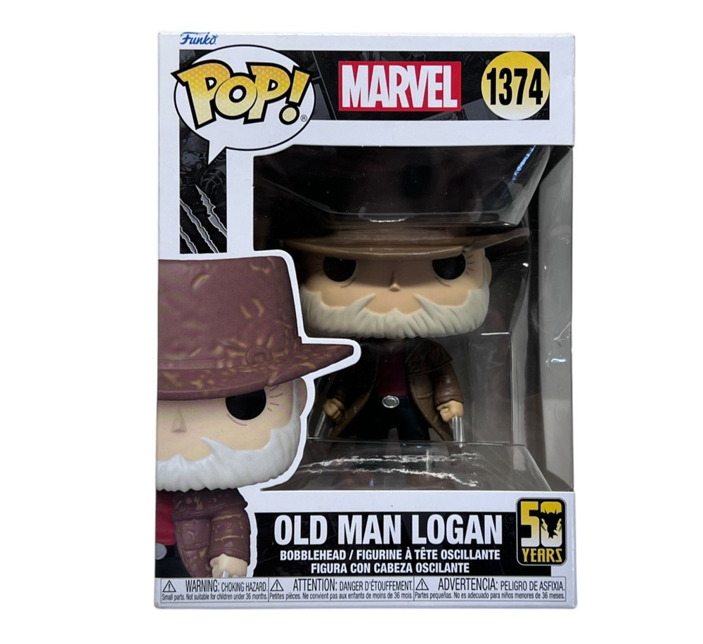 Funko Pop! Marvel Wolverine Old Man Logan 50 Years Vinyl Figure #1374
